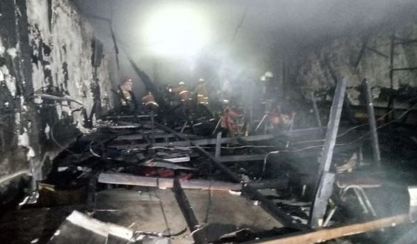 Korselting Listrik, RM Miroso Tulungagung Terbakar
