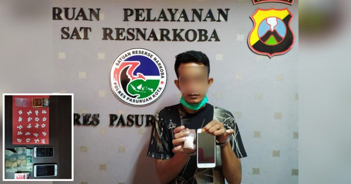 Pengedar Pil Koplo Dibekuk Polres Pasuruan