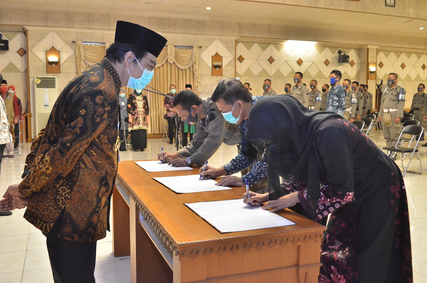 Wabup Qosim Lantik 85 Pejabat Fungsional