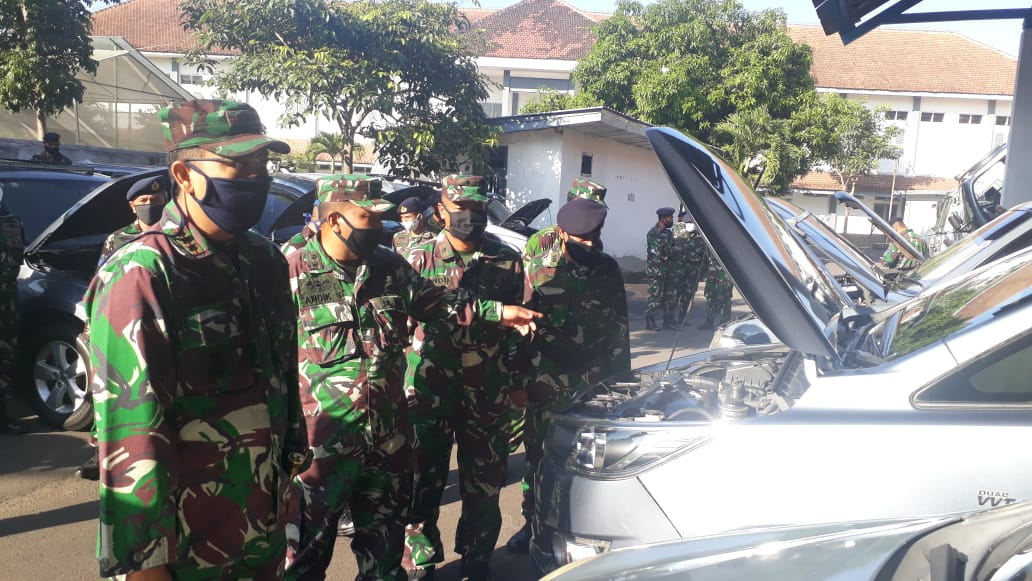 Danlanal  Gelar Apel Randis Oprasional Lanal Malang