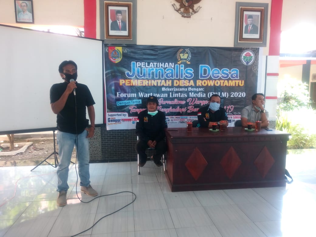 Karang Taruna di Jember Belajar Jurnalistik kepada Wartawan