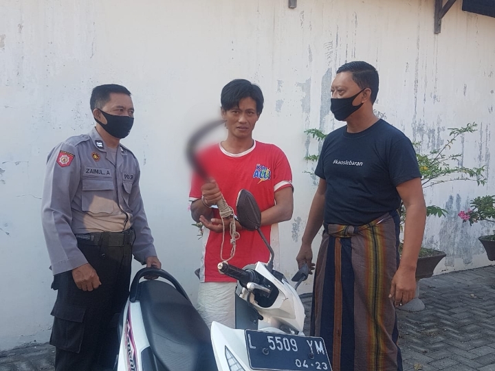 Beraksi di Gresik, Tersangka Begal Motor Asal Sidoarjo Diciduk Buser