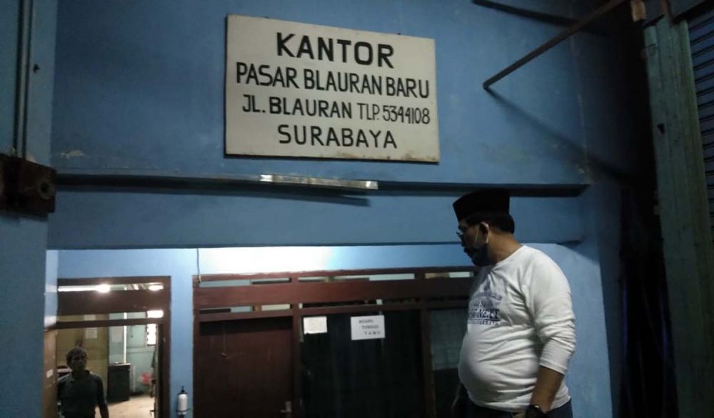 Blusukan ke Pasar Blauran, Machfud Arifin Disambati Pedagang