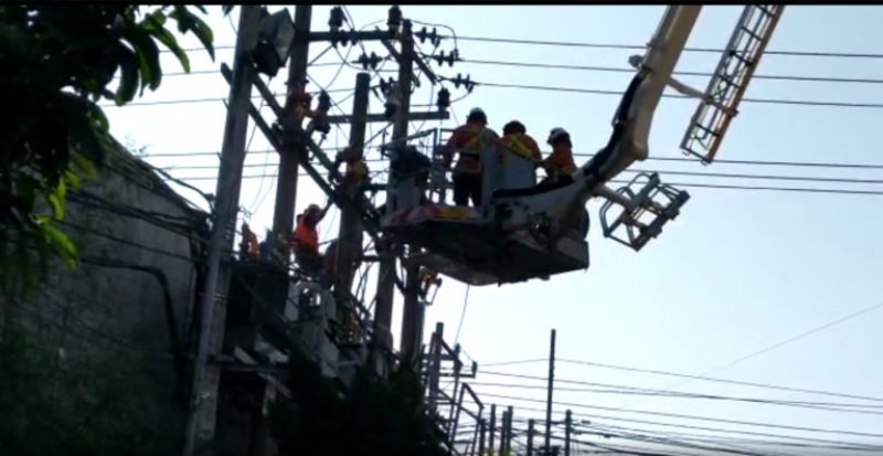 Burungnya Lepas, Pria Ini Naik Tiang Listrik Hingga Tersengat