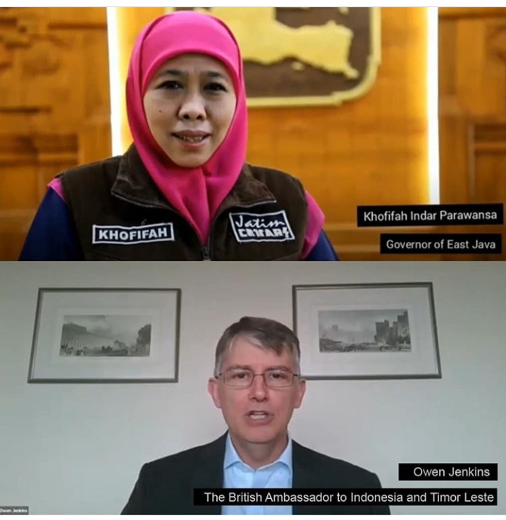Pemprov Jatim Gandeng Inggris Perluas Real Time Pasien Covid-19