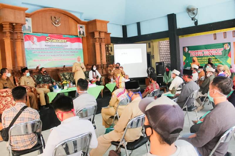 Bakesbangpol Bojonegoro Gelar Seminar Tingkatkan Kesadaran Bela Negara Warga