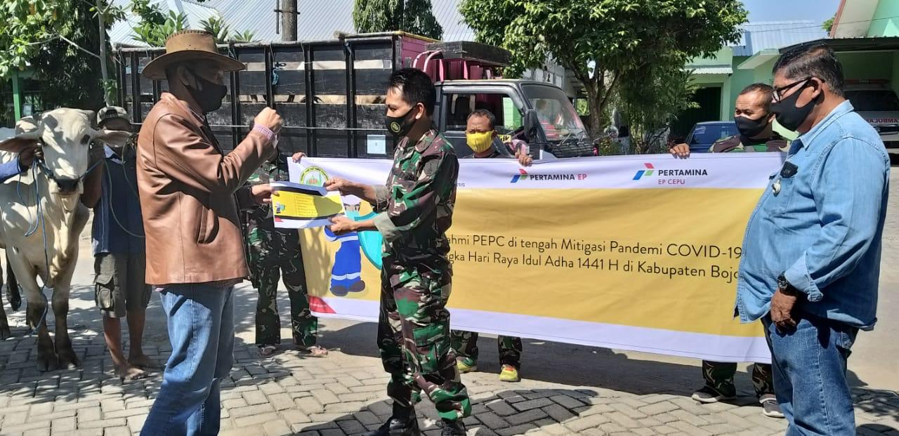 PEPC Serahkan Sejumlah Hewan Kurban ke Masyarakat Bojonegoro
