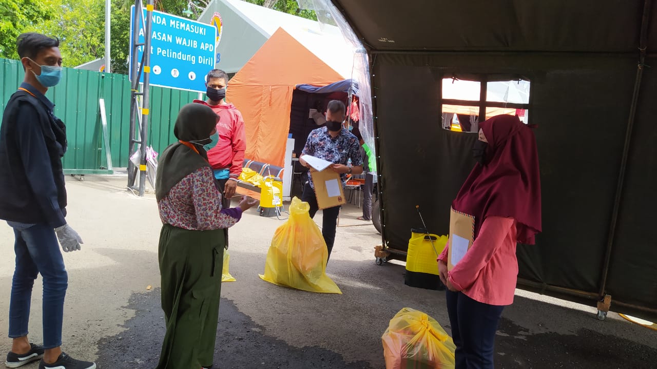 Upaya Percepat Kesembuhan, Pasien Covid Disemangati dengan Konsep Menyenangkan