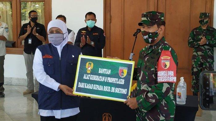 Madu Bantuan Kasad Untuk Bantu Tingkatkan Imun Nakes RS di Jatim