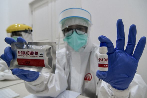 Catat, Rapid Tes Produksi Anak Bangsa Harganya Rp 75 Ribu Hasilnya 15 Menit