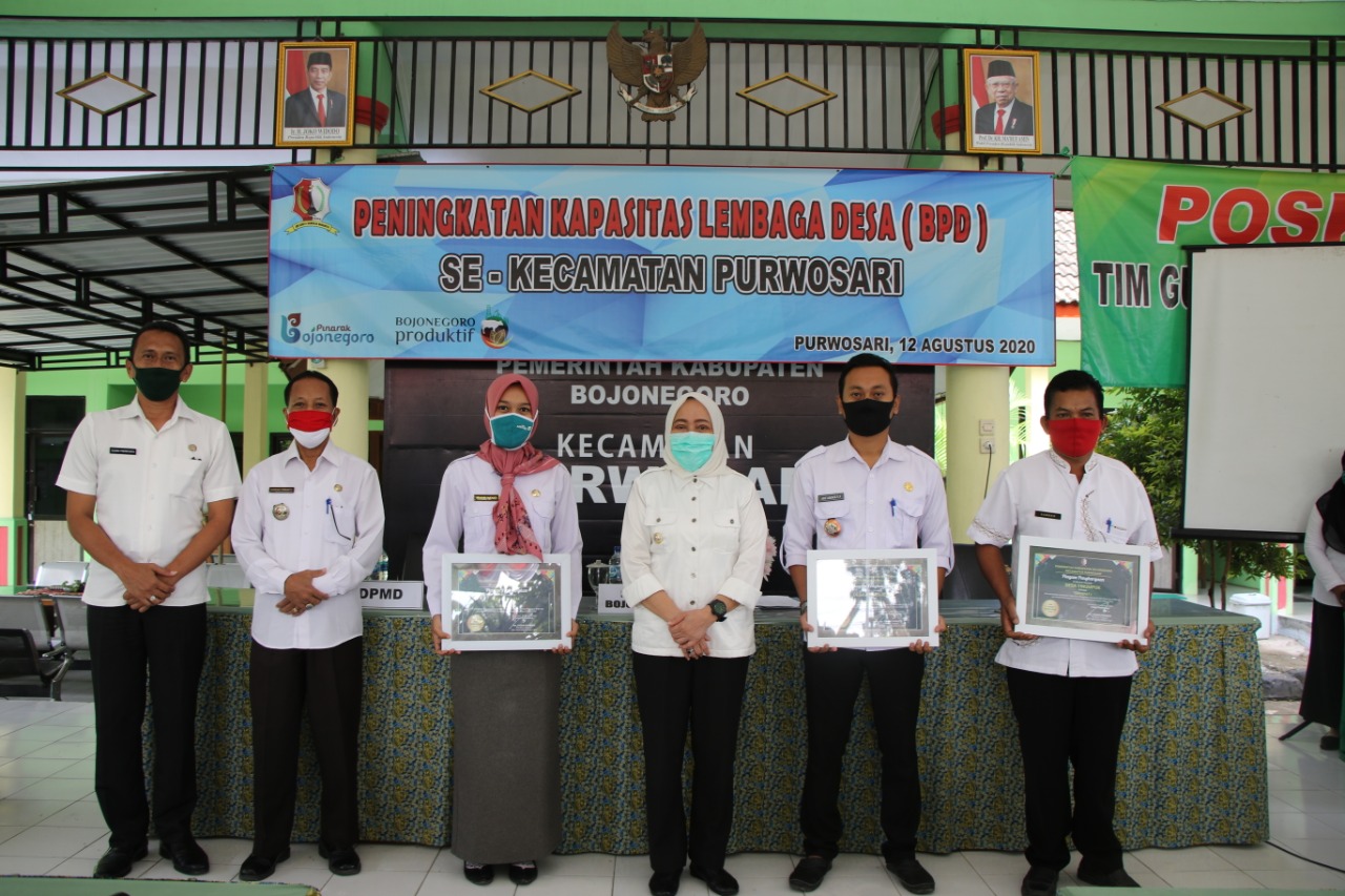 Pelatihan BPD, Bupati Bojonegoro Minta Kawal DD Dengan Baik
