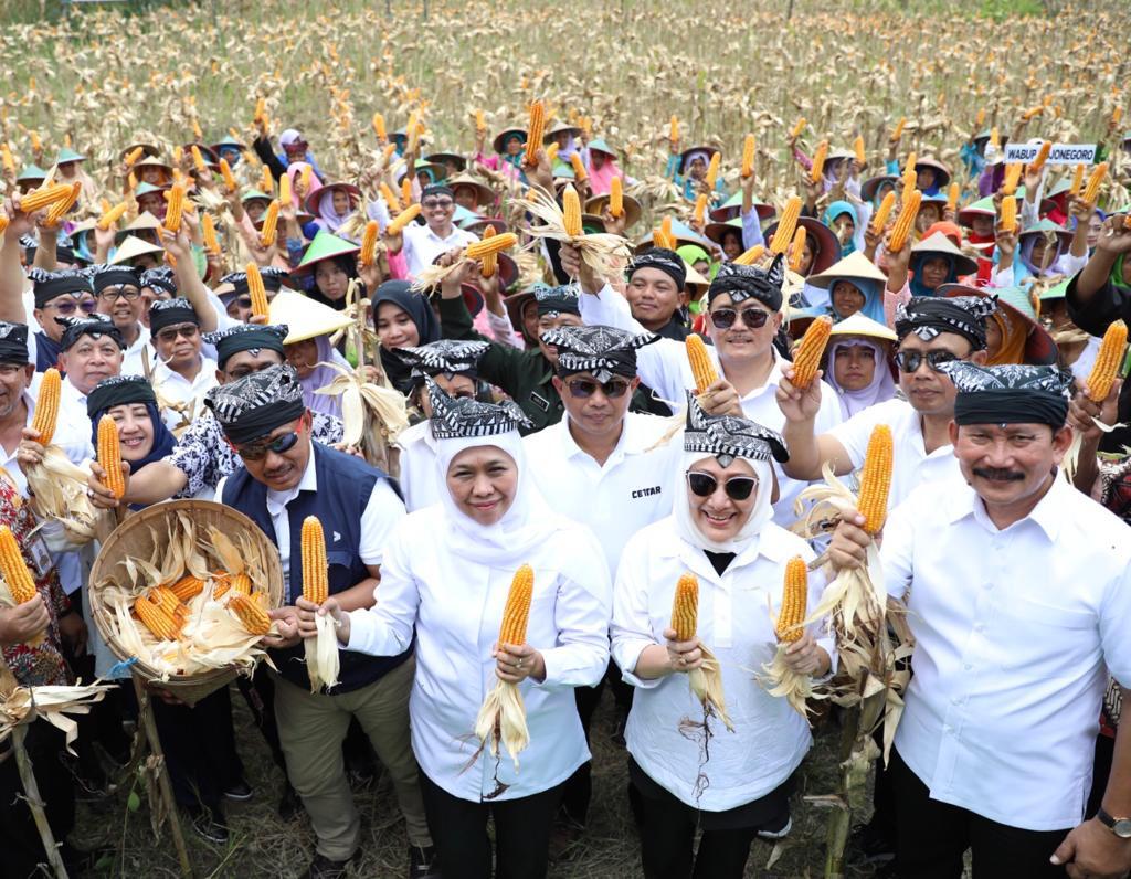 Khofifah : Pertanian Jatim Akan Maju Dengan Sentuhan Teknologi dan Inovasi Para Milenial