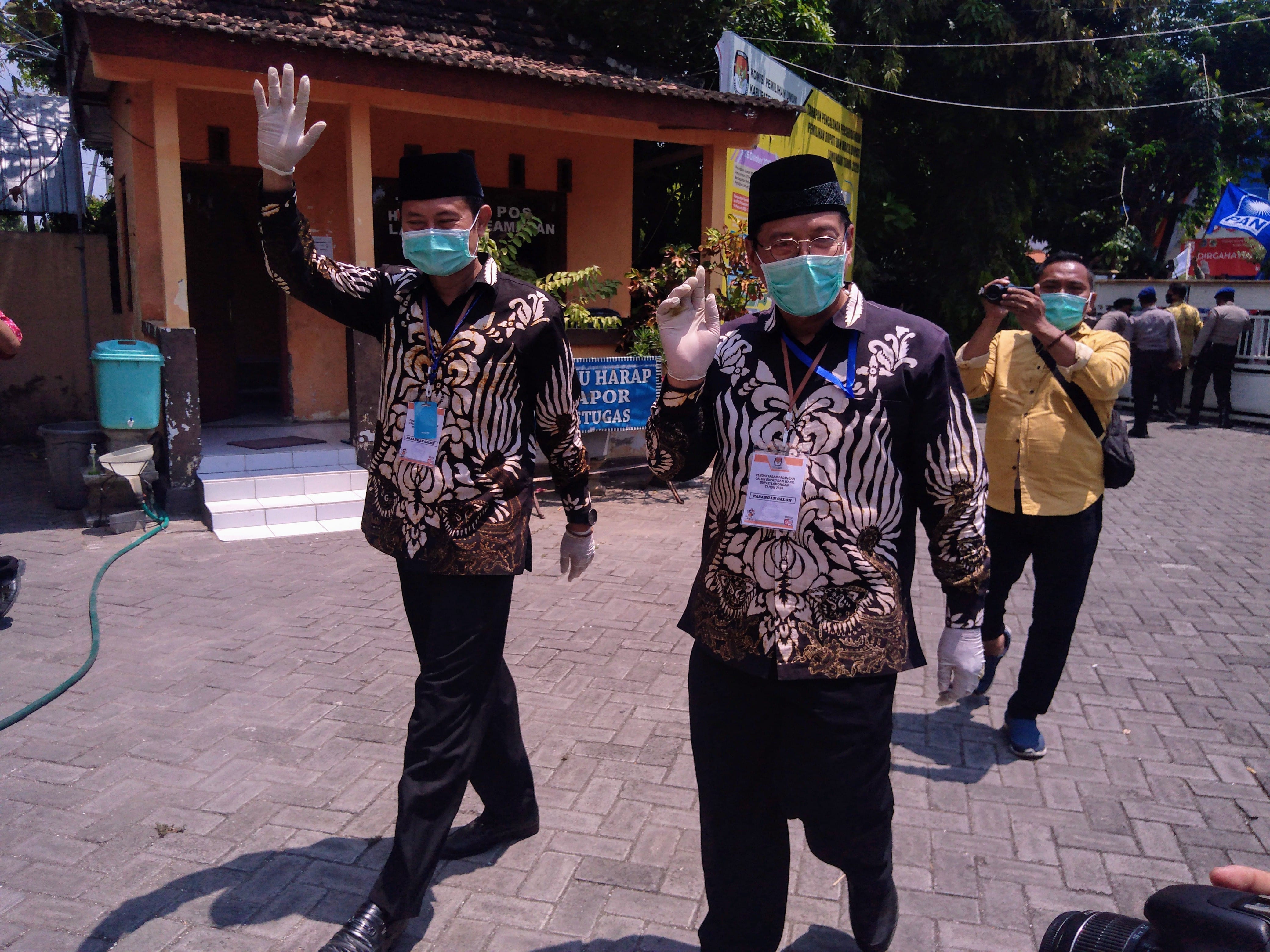 Deklarasi di Pesantren, Yes Bro Daftar ke KPU dan Optimis Menang Telak
