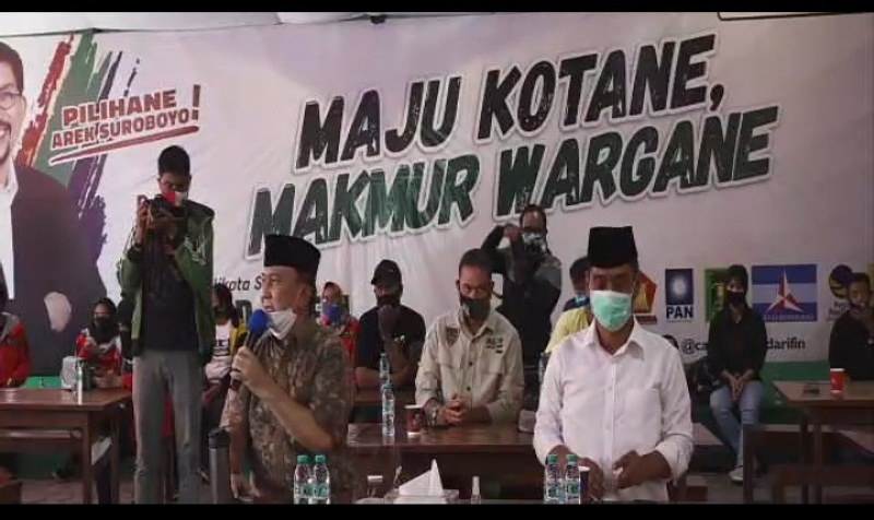 Machfud Arifin Doakan Rivalnya di Pilwali Surabaya, Begini Doanya