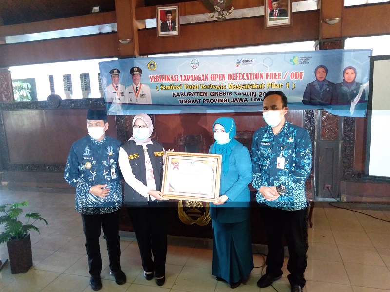 Kesuksesan Gresik Raih Penghargaan Sebagai Kota yang Bebas dari Buang Air Besar Sembarangan