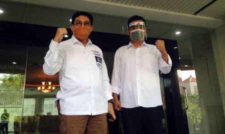 Tes Swab Kedua MA Tantang Wartawan Main Pingpong