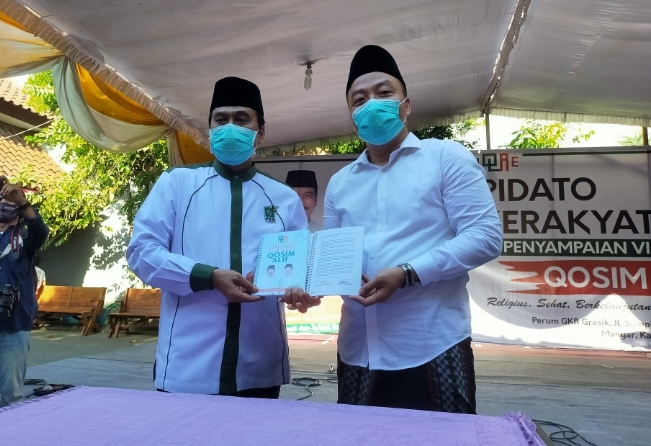 Jika Terpilih di Pilbup Gresik, Paslon Qosim-Alif Ingin Beli Helikopter