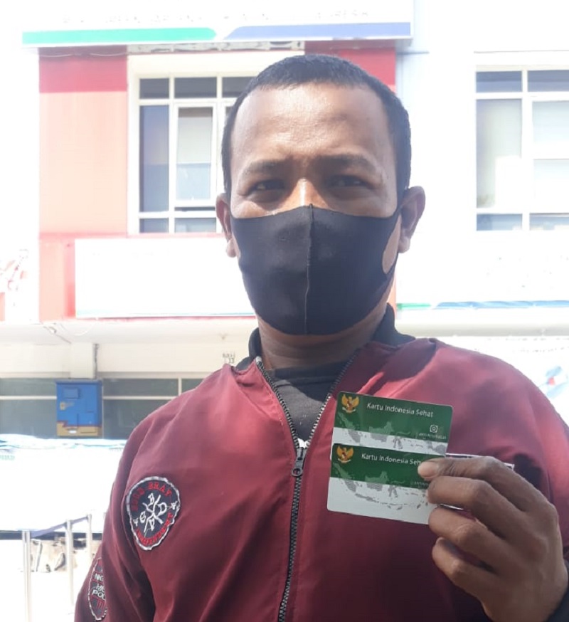 Seorang Kuli di Gresik Andalkan JKN-KIS untuk Keluarganya