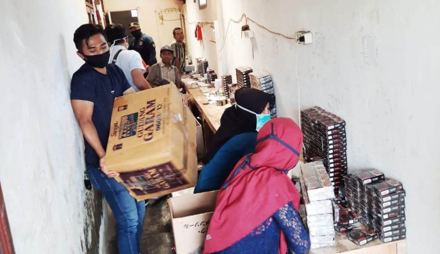 Bea Cukai Malang Sita 31.284 Batang Rokok Ilegal di Kecamatan Gondanglegi