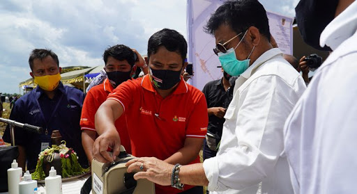 Mentan Resmikan Penggunaan Mobil Uji Tanah Milik PT Petrokimia Gresik