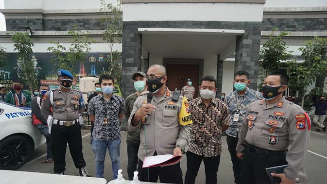 17 Anak-anak Tersangka Perusakan Gedung Negara Grahadi