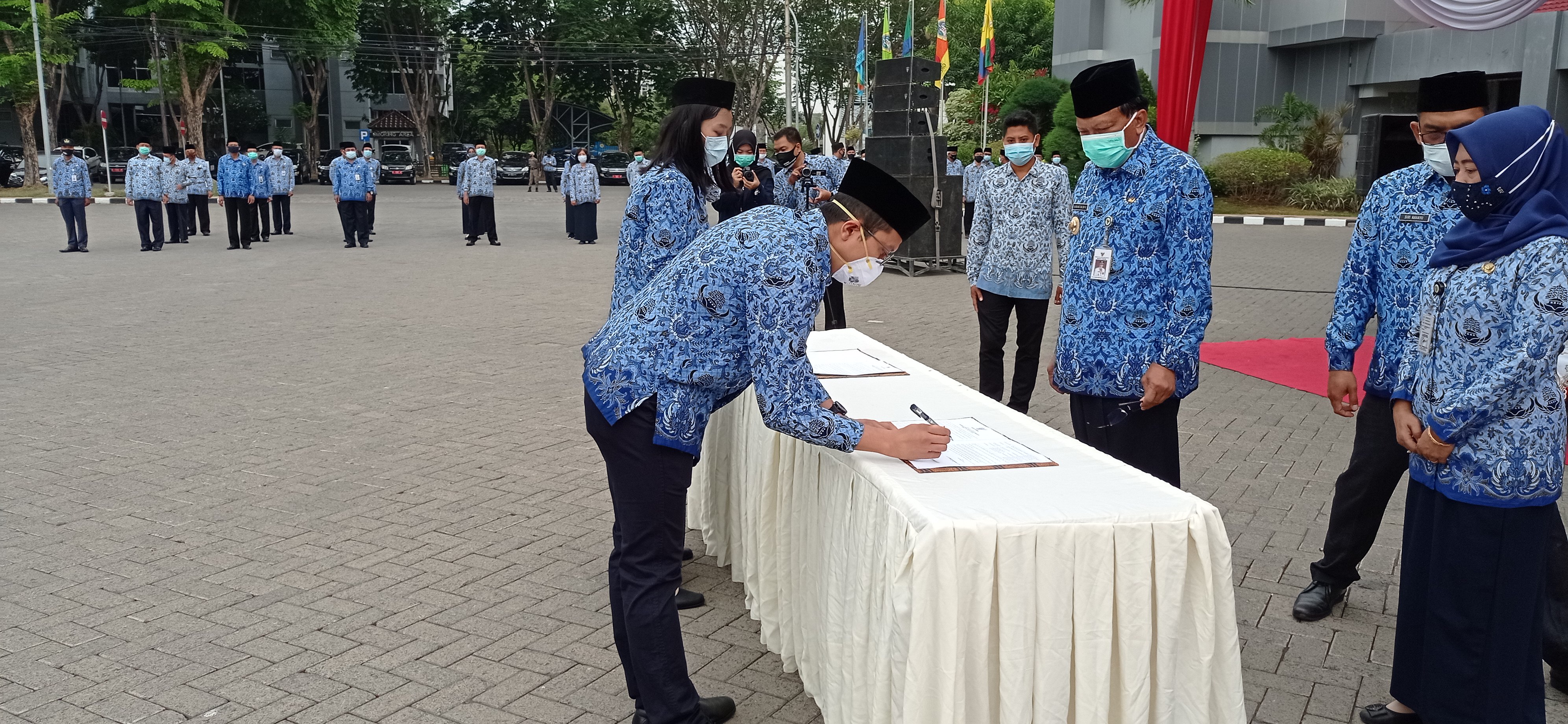 Telat Upacara, 5 Calon ASN Pemkab Gresik Ini Ditangguhkan Pengangkatannya