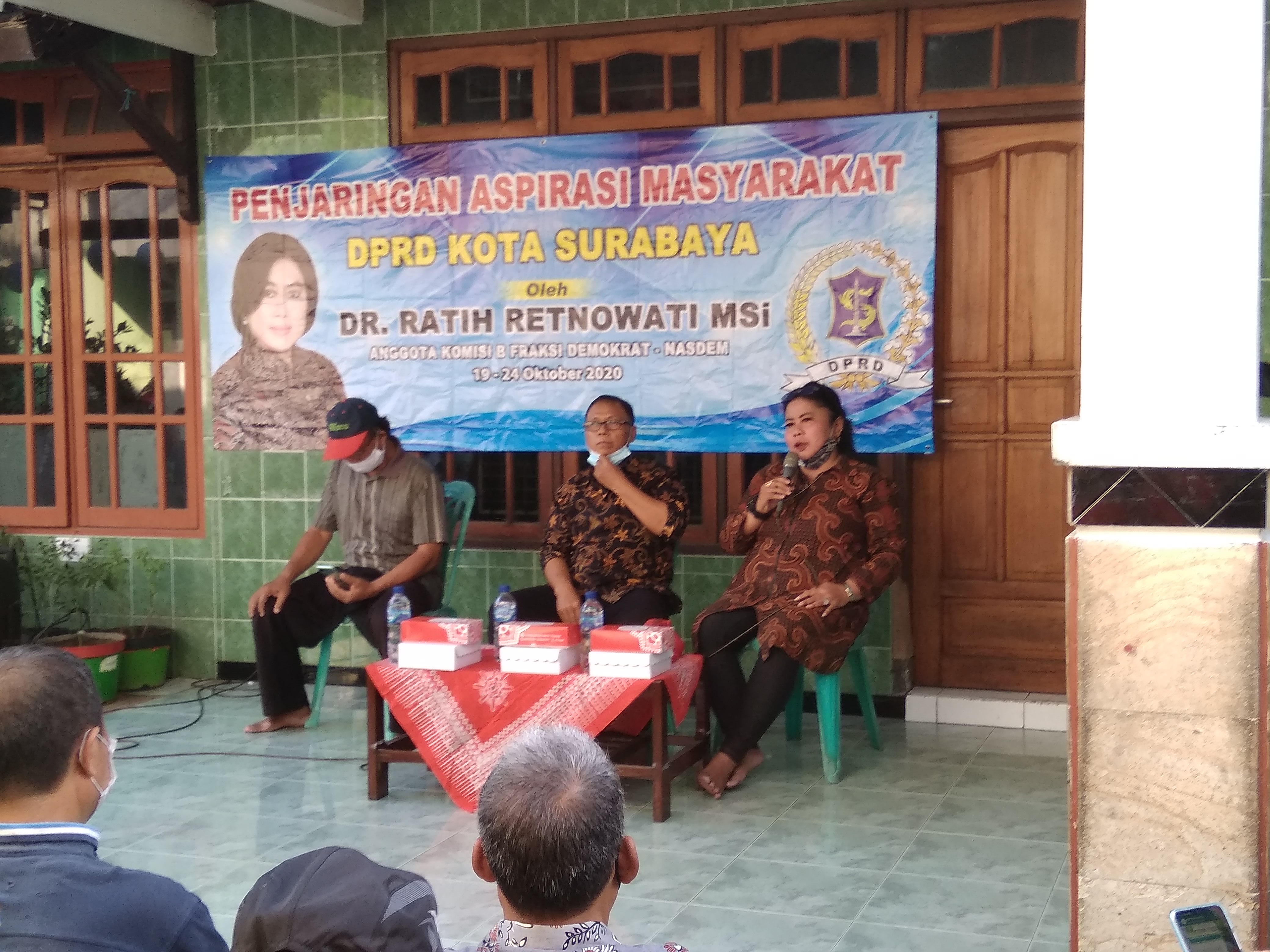 Serap Aspirasi Warga, Wakil Rakyat Surabaya Ini Minta Warganya Tulis Usulan