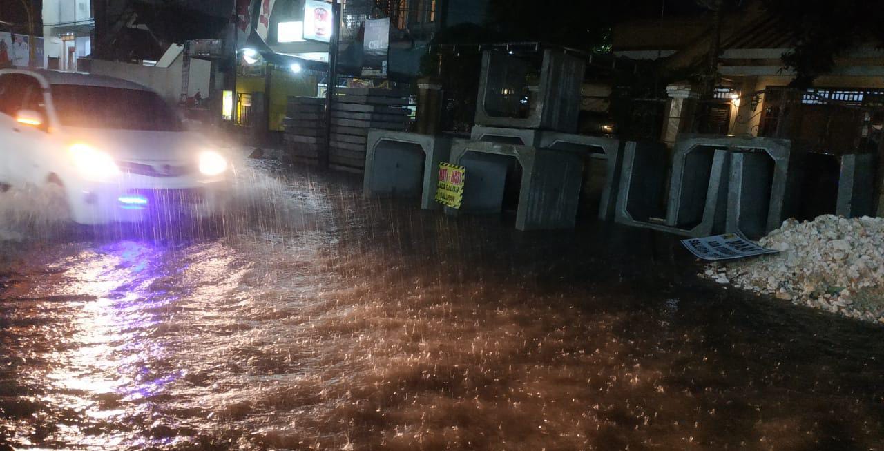 Bojonegoro Diguyur Hujan Deras Hingga Banjir