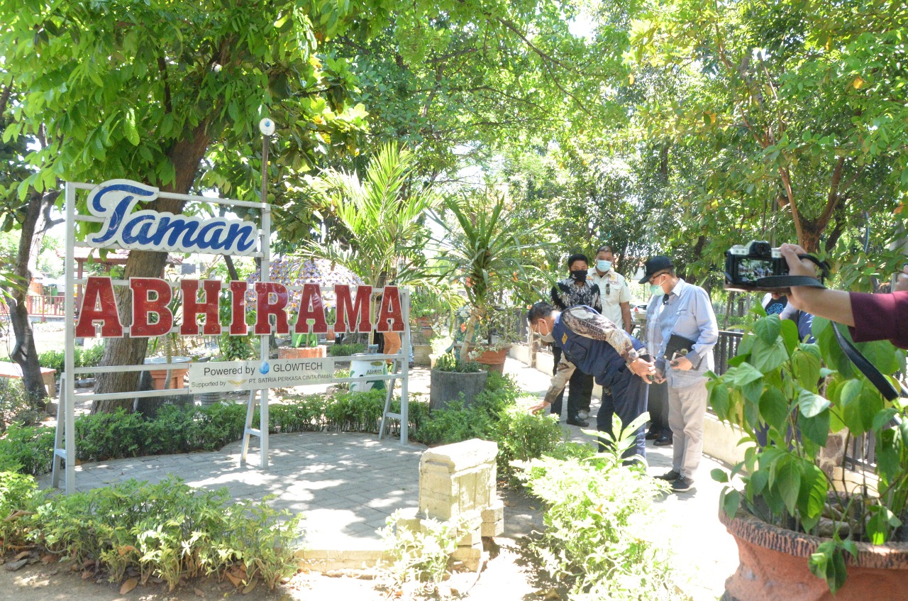 Pj Bupati Sidoarjo Kunjungi Taman Abhirama