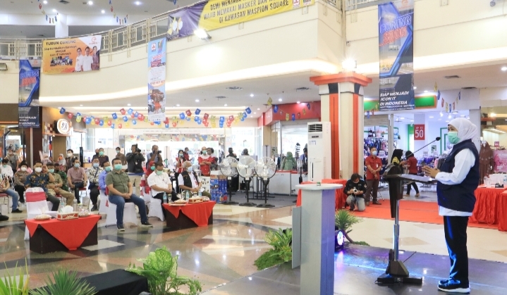 Inilah Yang Dilakukan Gubernur Khofifah, Alhamdulillah Kasus Covid-19 di Jatim Terus Turun