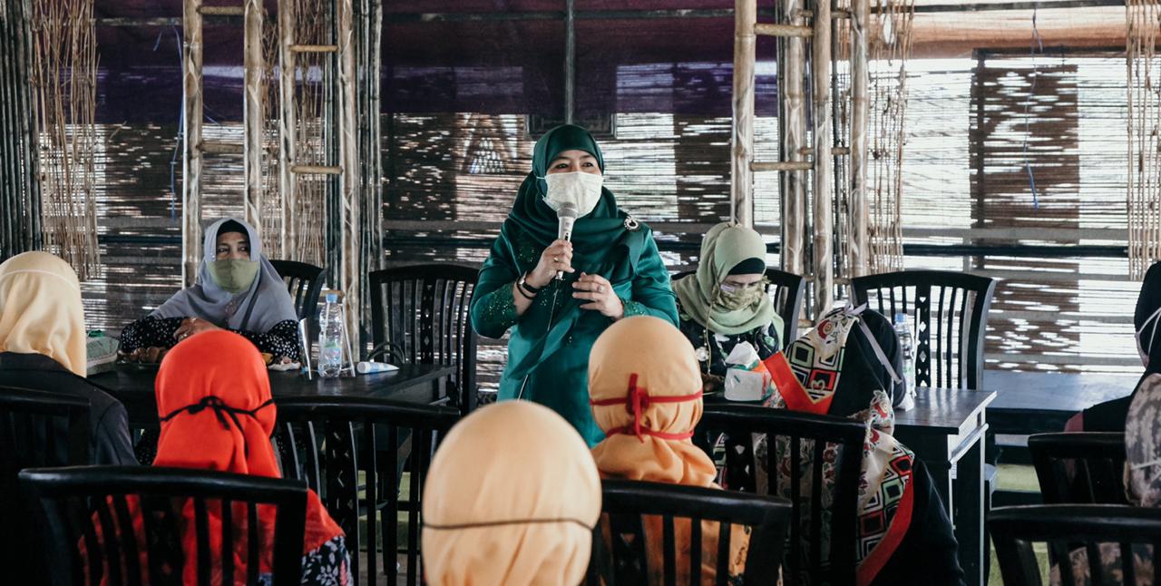 Muslimat dan IGTKM Tanggulangin Dukung Kelana-Dwi Astutik