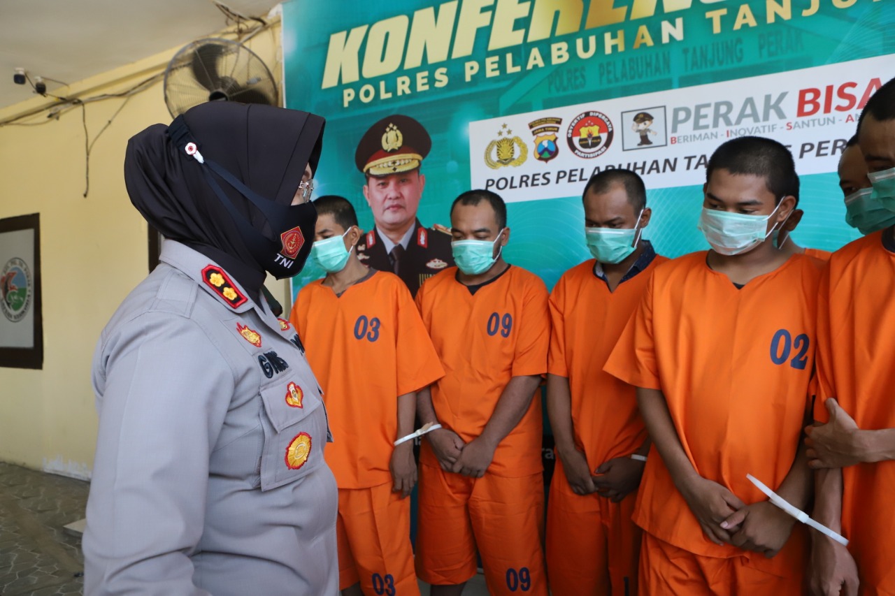 Sembilan Jamaah Sabu Asemrowo Segera Dilimpahkan ke Kejaksaan, Polisi Buru Bandar dan Kurirnya