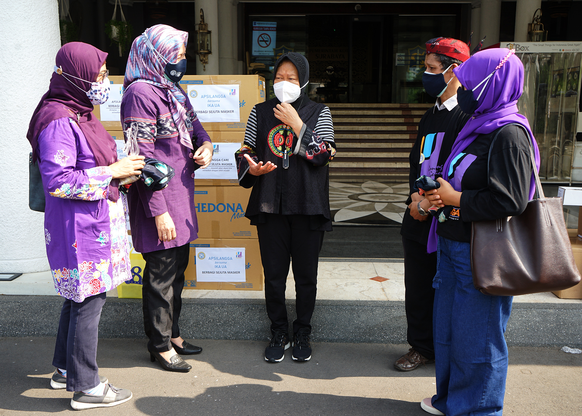 Ikatan Alumni Psikologi Unair Turun Tangan Dampingi Warga di Tengah Pandemi