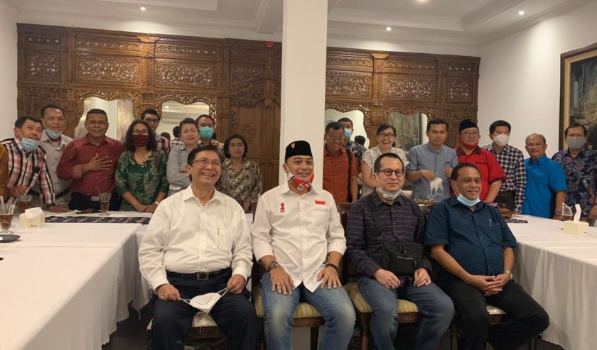 Ketemu dengan Bamag, Cawalkot Surabaya Eri Cahyadi Janji Akan Buat Perkumpulan Umat Beragama