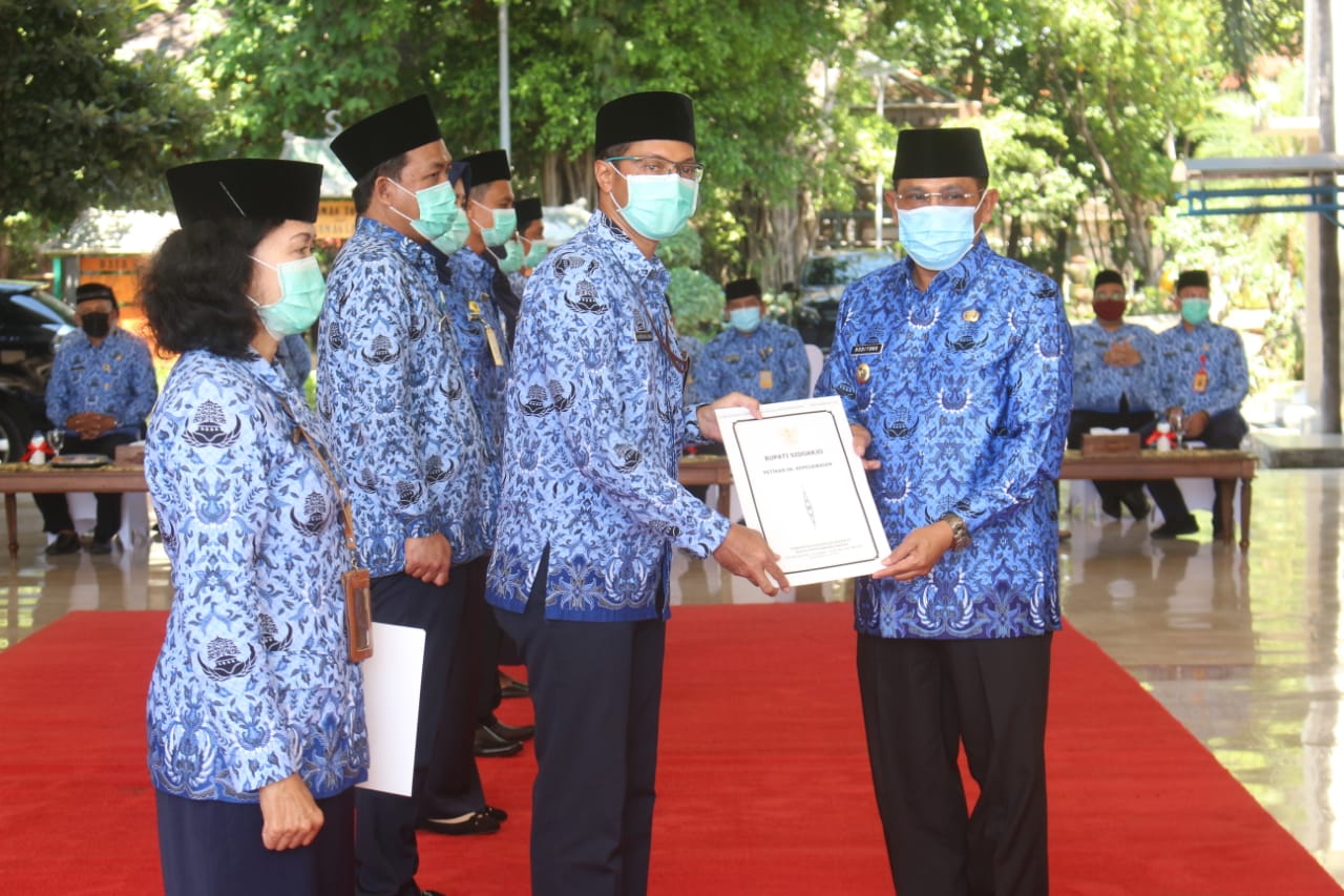 517 ASN Sidoarjo Naik Pangkat, Ini Pesan Pj Bupati