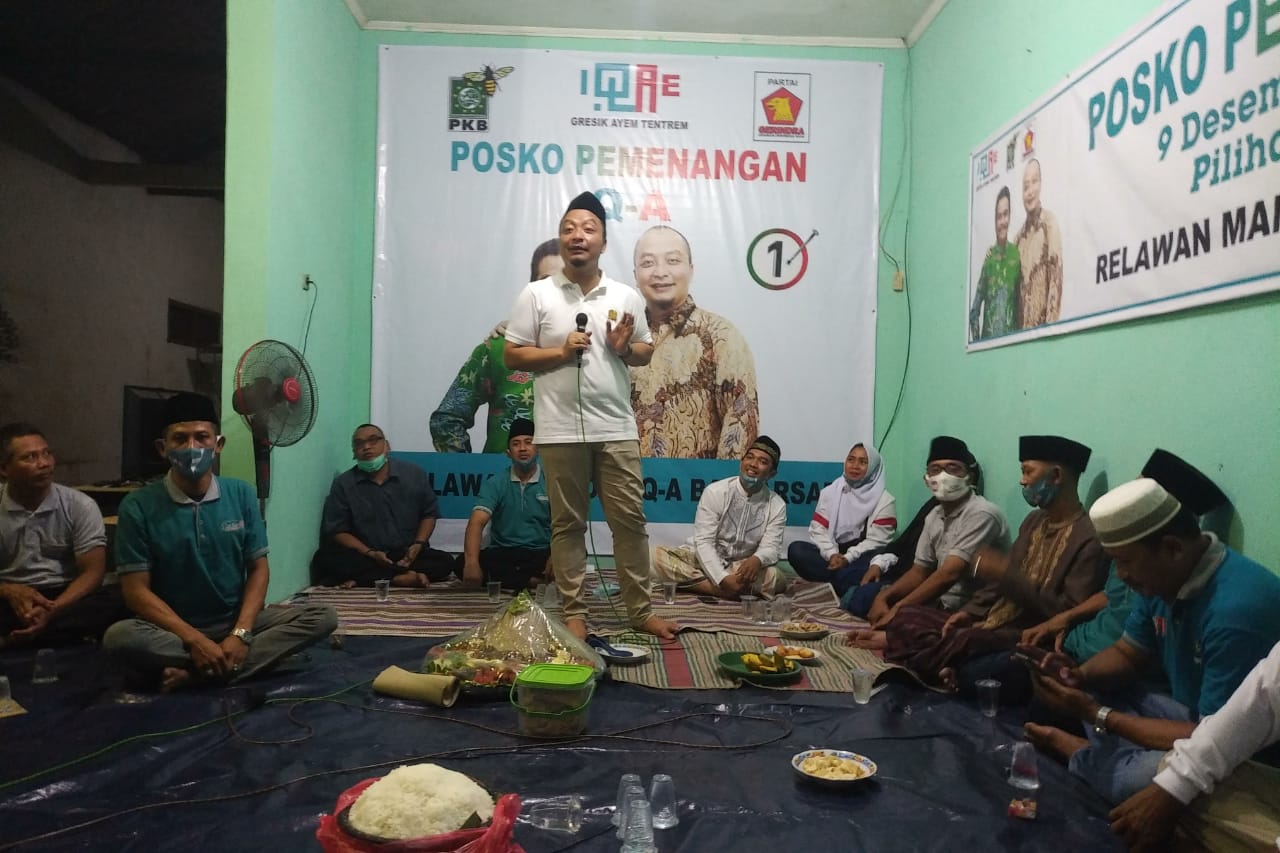 Sapa Warga Banjarsari Cerme, Dokter Alif Sampaikan Program Pendidikan Hingga Bidang Olahraga