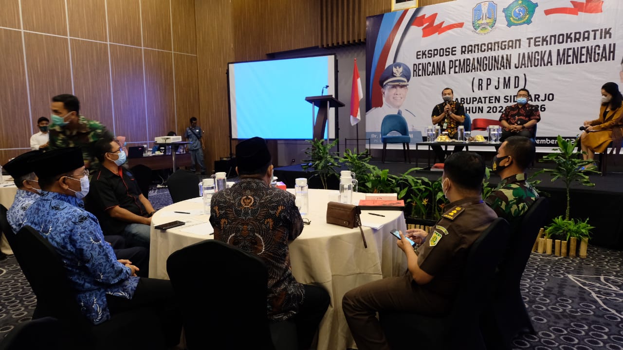 Sepakati Isu Strategis 5 Tahun ke Depan, Pemkab Sidoarjo Hadirkan Paslon Bupati dan Wakil Bupati Tahun 2020