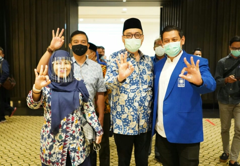 Hadir di Temu Kader dan Pendidikan Politik PAN, Kelana-Astutik Makin Optimis Menang