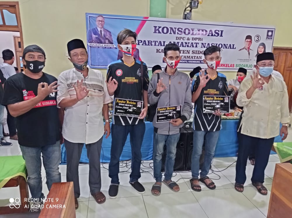 Jaring Pemilih Pemula, Aliansi Pemuda Sidoarjo Keren Gelar Kompetisi Game Online Piala Berkelas