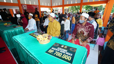 10.714 Guru Ngaji di Banyuwangi Dapat Insentif, Bupati Anas Minta Bantuan Hadapi Covid-19