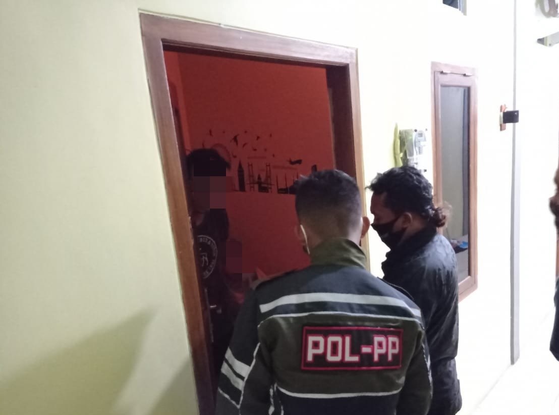 Mesum di Kos, Pemuda Lamongan Digerebek Satpol PP Kediri