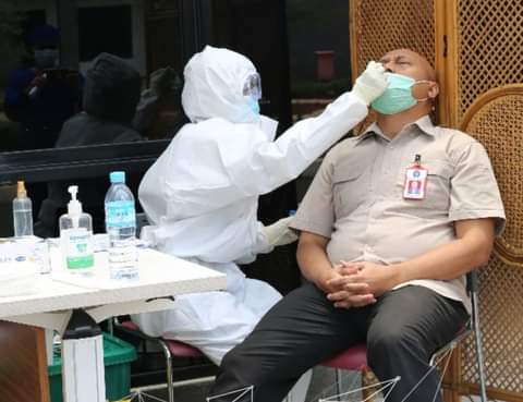 Warga Gresik Diimbau Tidak Kendor Untuk Patuh Protokol Kesehatan