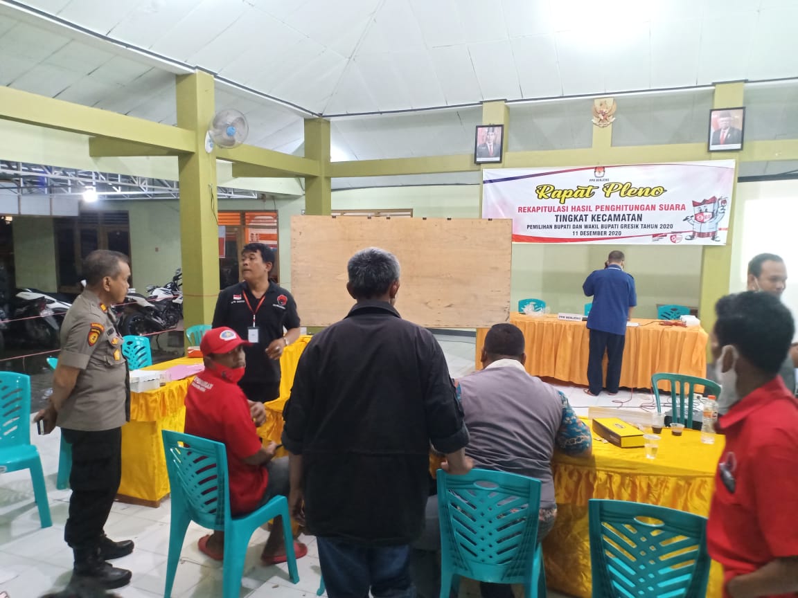 Pastikan Rekapitulasi PPK  Lancar dan Aman, Kapolres Keliling Kecamatan