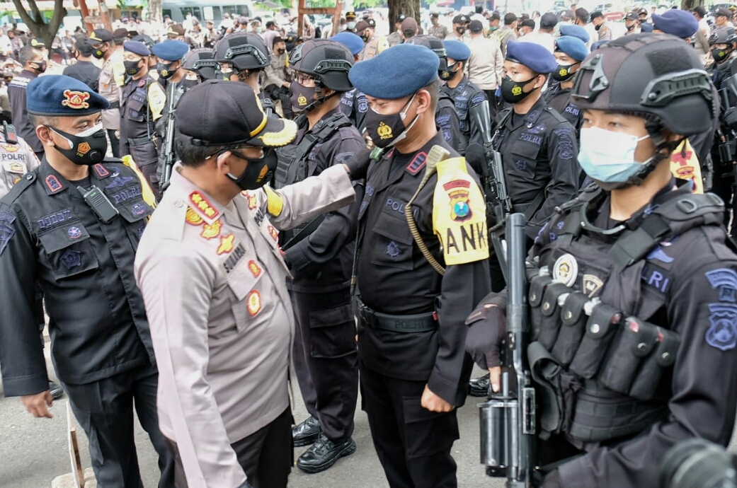 2.325 Personel Polri Amankan Pilkades Sidoarjo