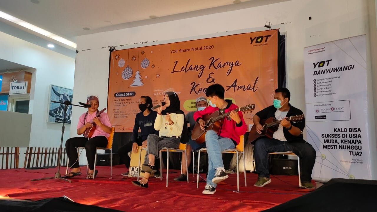 Komunitas YOT Banyuwangi Galang Dana Lewat Konser Amal untuk Panti Asuhan