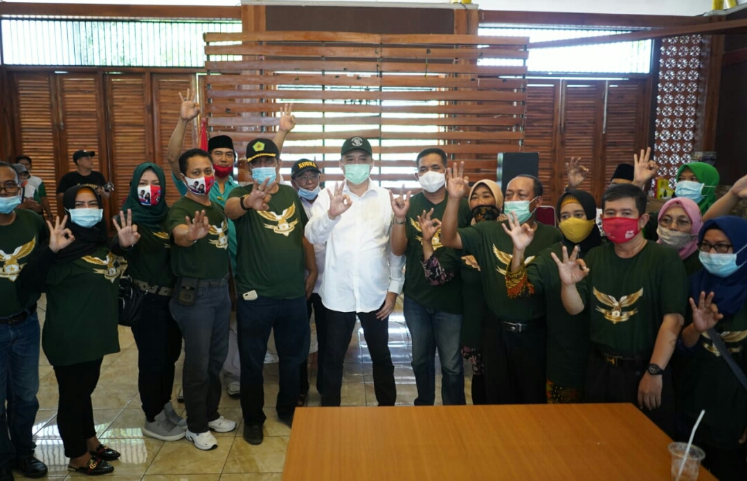 Barisan Anak Serdadu Sidoarjo Berikan Dukungan kepada Kelana Aprilinato - Dwi Astutik