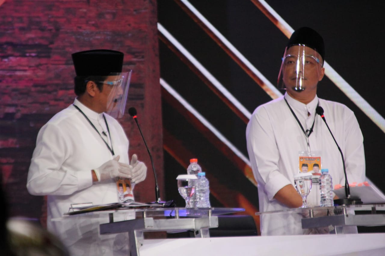 Debat Kedua, Qosim Alif Paparkan Visi Misi dan Program Pembangunan Berkelanjutan di Seluruh Bidang