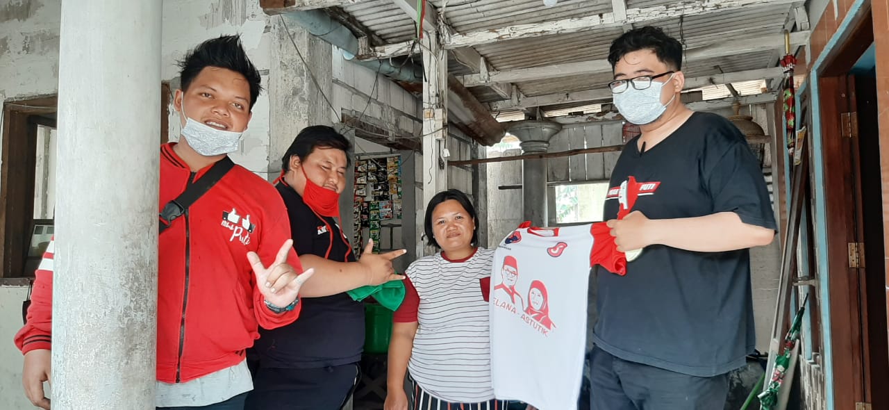 Garda Puti Soekarno Door To Door Menangkan Kelana-Astutik