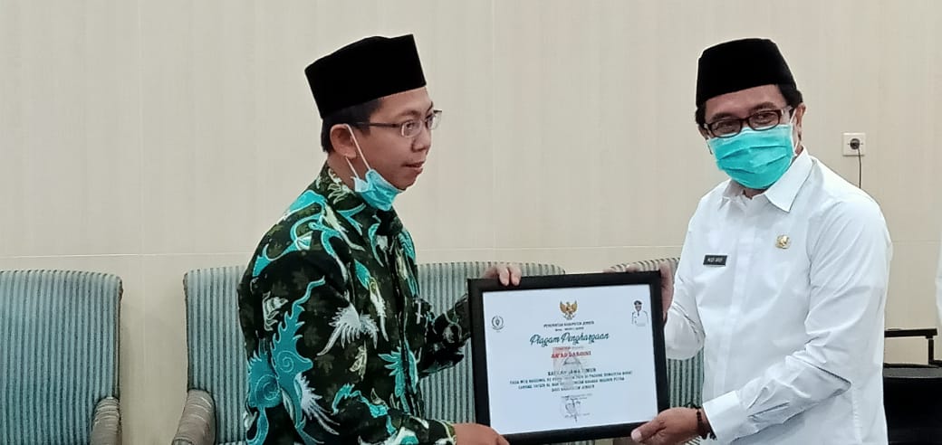 Pemkab Berikan Apresiasi Kafilah MTQ XXVIII Asal Jember