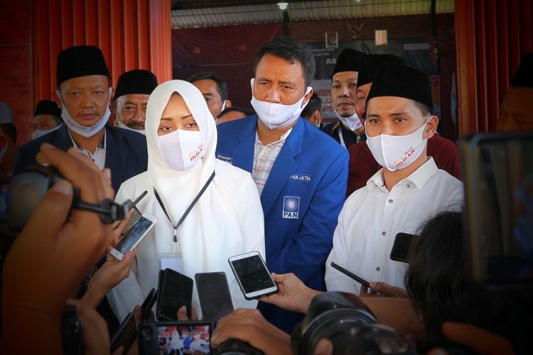 Pasangan Ikfina dan Muhammad Al Barra Menangi Pilbup Mojokerto